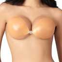 Niidor Adhesive Bra Strapless Sticky Bras D