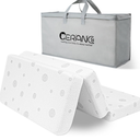 Pack and Play Mattress, 38"x26"x3" Memory Foam Baby Mattress for Pack N Play, 3 Inch Thick Dual Sided Pack N Play Mattresses Pad for Baby and Toddlers, Removable & Washable Cover