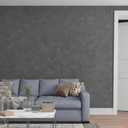 3yecao 31"591" Large Size Big Roll Wide Thick Glossy Grey Concrete Wallpaper Peel and Stick Waterproof Gray Concrete Contact Paper Vinyl Wrap Self Adhesive Cement Stickers for Bedroom Bathroom Walls