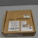 Drink Table, Small Pedestal Side Table, Round Cocktail Table, Circle Accent End Table with Metal Base, for Small Spaces (1, Black Marble)