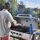 Rubbermaid Commercial Products Stainless Steel Monitoring Thermometer, Safe for Inside Oven/Grill/Smoker, 60-580F Range, Easy to Read Food Thermometer For Food Resturant/Home Cooking