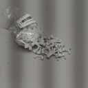 Biaungdo 100 Pcs Cable Wire Clips with Two Steel Nails, 16mm White Cable Clips Nail Management Nail-in Clamps Wall Wire Cable Fasteners for Ethernet Cord, Cable(8mmx2)