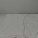 JELLYMONI 2 Pack White Pillowcases Standard Size, Soft Microfiber Striped Tufted Pillow Covers with Envelope Closure (Pillows are not Included)