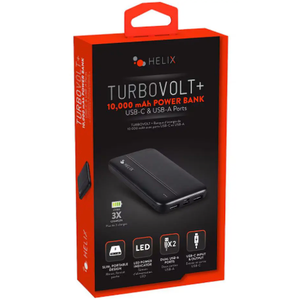 Helix Turbo Volt 10000mAh Power Bank