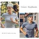 2 x Headbands For Women 12 Pack Headband Yoga Elastic Head Bands Women's Hair Band Workout Soft Sweat Hairbands Accessories