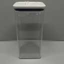 OXO Good Grips Pet POP Container  6.0 Qt/5.7 L with Half Scoop, Ideal for up to 6.5lbs of Dog Food or 4.5lbs of Cat Food, Airtight Dog and Cat Food Storage Container, BPA Free, Clear