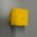 Cheese Squishy (6cm),Cheese Block Squeeze Toy,Squishies Stress Relief Fidget Toy,Stocking Stuffer Novelty Gifts for Birthday (2.4 inch)