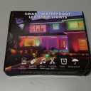 RV Awning Lights, 12V 50FT RGB RV Camping Awning Lights, IP68 WaterproofRV Exterior Strip Lights for Motorhome Travel Trailer Canopy Party, Stands Food Trucks