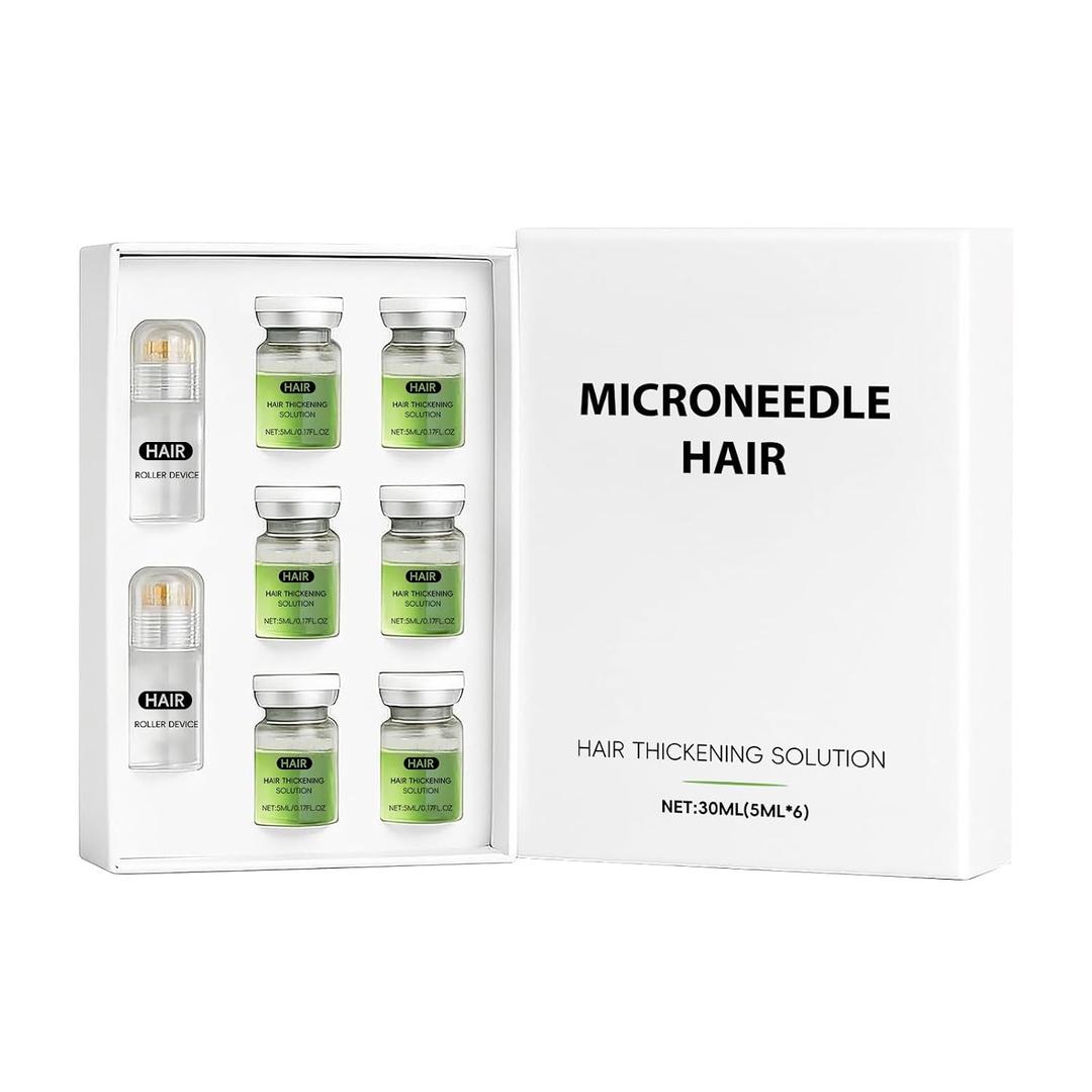 Hair Regrowth System, Ginseng, Eclipta Prostrata, Peppermint & Ginger Root | Supports Thicker-Looking, Stronger Hair for Men & Women