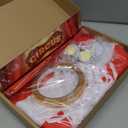 Preboun 3 Pcs Circus Tent Decorations Carnival Circus Theme Party Decorations Carnival Tent Banner Striped Pennant for Clown Theme Birthday Party Classroom Supply (Red White)