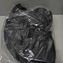 Outboard Motor Cover, 1200D Full Boat Motor Cover with Soft Cotton Lining Fit 30-60 HP Motor, Waterproof & Heavy Duty, Windproof Boat Engine Cover with Elastic Drawstring, Zipper, Black Grey