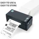 L LIKED 4x6 Direct Thermal Labels, 500pcs Perforated Fanfold, Compatible Zebra & Rollo Printers