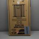 Carlson 29.536.5 Extra Wide Dog Gate with Small Pet Door, Walk-Through Pressure Mounted Metal Indoor Pet Safety Gate, Tested and Trusted by Pet Parents, American Designed, American Owned