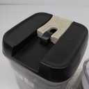 Chef's Path - Set of 7 Airtight Food Storage Containers for Kitchen Storage - Clear Plastic - Durable Strong Lids - Labels and Chalk Marker