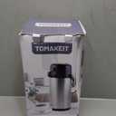 TOMAKEIT Airpot Coffee Carafe for Keeping Hot,102oz/3L Coffee Dispenser Thermal with Pump,Insulated Stainless Steel Hot Beverage Dispenser for Parties,Thermal Carafe for Hot Drinks Water Tea Chocolate