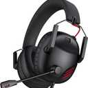 CM7007 Gaming Headset for Xbox Series X|S, Xbox, PS5, PS4, PC, Switch, Gaming Headphones with Noise Canceling Microphone, Folding Design, 50MM Dynamic Drivers, 3.5MM Audio Jack, Black Red
