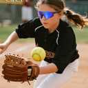 Kids Sunglasses Youth Baseball Sunglasses for Boys Girls Age 6-14 Sports UV400 Protection SunGlasses 3 Pack