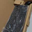 Amazon Basics Wired Keyboard and Mouse Bundle, Full-Sized, QWERTY Layout, Black