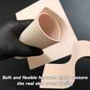 10 Pcs Blank Tattoo Practice Skin - Narkysus 7.5"x 5.5" Fake Skin Double Sides Tattoo Skin Pads Tattoo Fake Skin for Tattoo Kit Tattoo Supplies