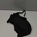 As Fairy Womens Soft Comfortable No Underwire Bras V Neck Seamless Push Up Bralettes Full Coverage Tshirt Brassiere (38B, Black)