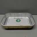 Aluminum Foil Pans,9x13,Heavy Duty Aluminum Pans, Disposable Aluminum Pans,Gold Foil Pans, Deep Container for Heating, Baking, Cooking, BBQs, Parties,Storing,Catering,118oz (5 Pack)