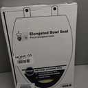 Kohler K-4647-47 Stonewood Molded-Wood with Color-Matched Plastic Hinges Elongated Toilet Seat, Almond