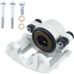 Front Left Driver Brake Caliper without Bracket 184340 Replacement for Jeep TJ 1997-2006, Wrangler 1990-2006, Cherokee 1990-2001, Grand Cherokee 1993-1998, Comanche 1990-1992, Wagoneer 1990, FRC10186 (184340 ( front left ))