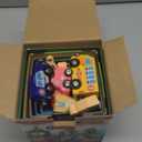 Atoylink Toddler Sorting and Stacking Toys with Magnetic Wooden Cars & Community Helpers, Baby Number Blocks Nesting Boxes Preschool Learning Montessori Toys for 1 2 3 Year Old Boys Girls Gift (Occupation)