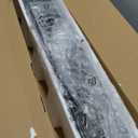 Ralbay Dimmable Matte Black Vanity Light Modern 5 Lights Acrylic Stainless Steel Vanity Wall Light Over Mirror Long LED Modern Bathroom Vanity Lighting Fixtures (34 inch)