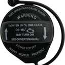 2 x 5C0201550T Gas Cap Fuel Cap Replacement for 2011-2020 VW Jetta, 2015-2020 GTI Golf, for 2009-2016 A4 A5 & More