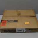 Adjustable End Table, Small Round Side Table, Drink Table for Small Spaces, Pedestal Nightstand for Living Room, Bedroom, Sofa Couch, Brown ET-010BR