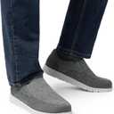 Bruno Marc Men's Slip-on Loafers Casual Lightweight Stretch Shoes (11, Dark Grey)