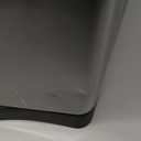 simplehuman Rectangular Dual Compartment Recycling Kitchen Step Trash Can, 46 Liter, Brushed Stainless Steel