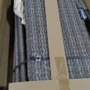 Merax Outdoor Patio Wicker Sunbed Daybed with Canopy, Overhead Curtains, Cushions, Lounge Chairs with Adjustable Seats, Beige