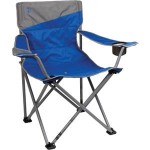Coleman Big-N-Tall Camping Chair with Cup Holder & Side Pocket, Water-Resistant XL Outdoor Seat Supports up to 600 lbs, Great for Camping, Tailgating, Firepits, Patio, & More, One Size