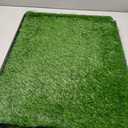LOOBANI Dog Grass Pad with Tray - Dog Litter Box - Indoor Potty for Apartment and Patio Training - with 2 Packs Grass Pee Pads for Replacement, 2025 Inch