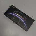 3D Eye Mask Sleep Mask for Men & Women, 100% Pressure-Free & Light Block-Out Eye Mask for Sleep with Easy Adjustable Strap, Night Eye Cover for Travel, Black