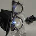 miyya Blue Light Glasses for Women & Men Oversized UV & Blue Light Blocker Chunky Frames, All-Day Comfort, Stylish Eyewear (Tortoiseshell)