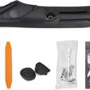 LOCOPOW Driver Side A-Pillar Grab Handle for Toyota Tacoma 4th Gen 2024-2026, OEM-Style Texture, No Creaking, Interior Assist Handle Replacement Black