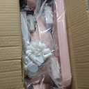 Potty Training Seat, Upgrade 2 in 1 Potty Training Toilet for Toddler, Toddler Toilet Seat for Boys Girls with Support Bar, Anti-Slip Pad and Step Stool (Pink)