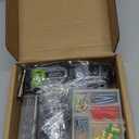 WORKPRO Cordless Power Drill Set, 8V Cordless Drill Driver Set with 53pcs Bits, 2.0Ah Electric Tool Kit with 3/8" Keyless Chuck and Variable Speed Trigger, Portable for Home Improvement, DIY (Grey)