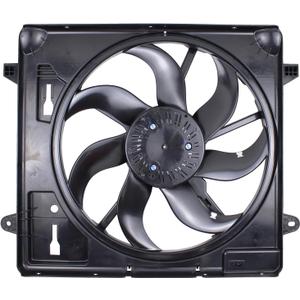 ApplianPar Engine Radiator Cooling Fan Assembly for Jeep Wrangler 2012-2017 Wrangler JK 2018 3.6L