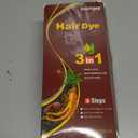 cosmpro Brown Hair Dye Shampoo for Gray Hair Coverage Hair Color Shampoo Herbal Hair Dye Shampoo 3 in 1 for Men and Women, Instant Color Shampoo Hair Shampoo Champu Con Tinte Para Canas (Brown)