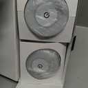 EZVALO 2 Pack Cordless Table Lamp IP65 Waterproof, Rechargeable Shower Lamp with 4500mAh Battery Operated, 3 Color Temps Dimmable LED Night Light for Living Room, Bathroom, Kitchen, Patio & Camping (Wood Grain)