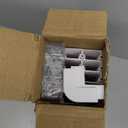 Delamu Cord Hider, 157in Wire Covers for Cords on Wall, Premium Cable Hider Cord Covers for Wires, Cable Management Wire Hiders for TV, Cable Raceway Kit, W0.95 H0.55in, White