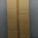 5-Light Kitchen Island Lighting, Farmhouse Pendant Island Light Fixture with Glass Shades, Black and Gold Chandelier for Dining Room, Restaurant, Foyer