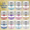 4 x Glitter & Glitz Edible Glitter for Drinks - Premium Drink Glitter Edible Dust for Cocktails, Baking, Brew, Champagne - Luster Dust and Cocktail Glitter - Edible Glitter for Drinks Decoration (Pink, 5Grams)