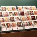 4 Tier Card Stand, Clear Card Display for Greeting Cards, Postcards, Stickers,Sports Cards,Trading Card,Tiered display rack,Retail Photos Shelf for Vendors Craft Collection Show (1Pack-4Tier)