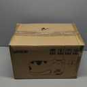 TTCAT Cute Kawaii Cat House Cat Scratching Pad Corrugated Cardboard Cat Scratcher Lounge, Durable Cat Scratching Board for Furniture Protection, Black+White