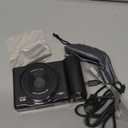 Digital Camera 4K for Photography and Video, 56MP Autofocus Vlogging Camera for YouTube, 3" 180 Flip Screen & 16X Digital Zoom, Compact Travel Cameras with 32GB SD Card for Beginners & Adults (Black)